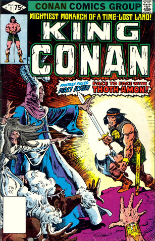 Book cover for King Conan: The Original Comics Omnibus Vol. 1