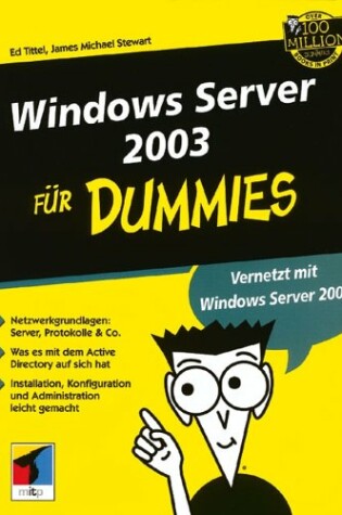 Cover of Windows Server 2003 Fur Dummies