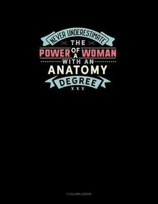 Book cover for Never Underestimate The Power Of A Woman With An Anatomy Degree