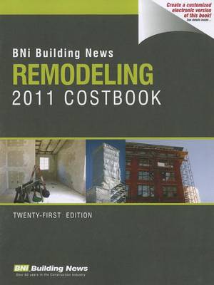 Cover of BNi Building News Remodeling Costbook