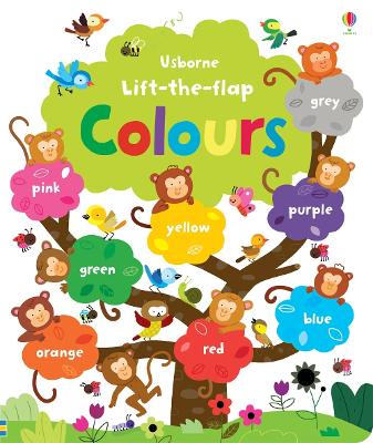 Book cover for Lift-the-flap Colours
