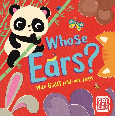 Book cover for Fold-Out Friends: Whose Ears?