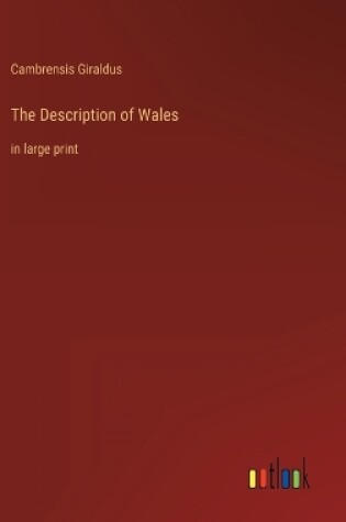 Cover of The Description of Wales