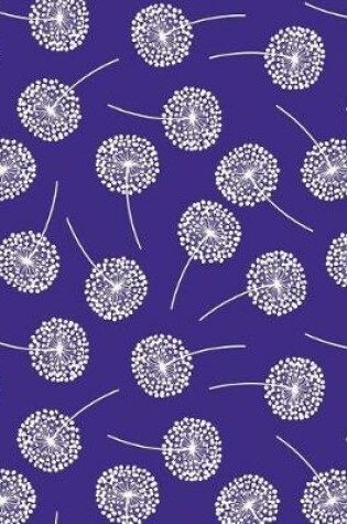Cover of My Big Fat Bullet Journal Dandelions on Purple