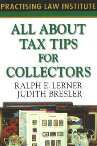 Cover of All About Tax Tips for Collectors