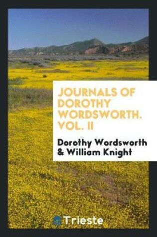 Cover of Journals. Edited by William Knight