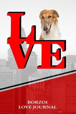 Book cover for Borzoi Love Journal