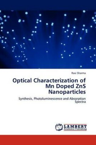 Cover of Optical Characterization of MN Doped Zns Nanoparticles