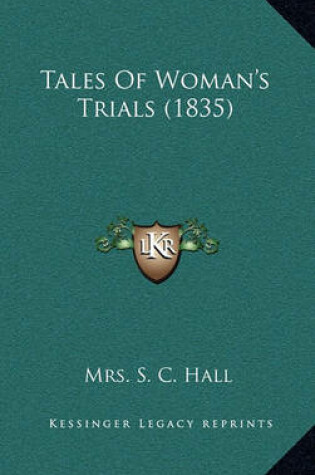 Cover of Tales of Woman's Trials (1835)