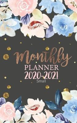 Book cover for Monthly planner 2020-2021 Small