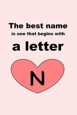 Book cover for The best name is one that begins with a letter N