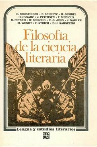 Cover of Filosofia de La Ciencia Literaria