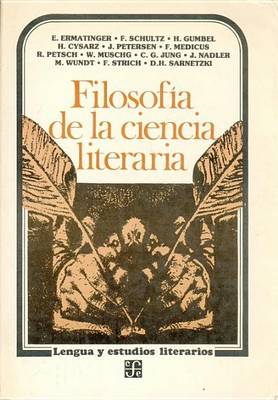 Book cover for Filosofia de La Ciencia Literaria