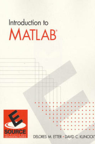 Cover of Introduction to MatLAB