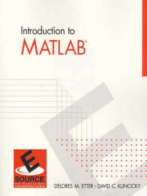 Book cover for Introduction to MatLAB