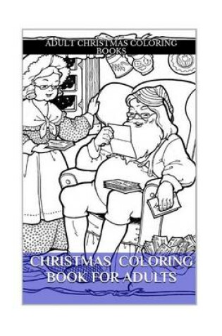 Cover of Christmas Coloring Book for Adults