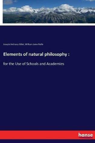 Cover of Elements of natural philosophy