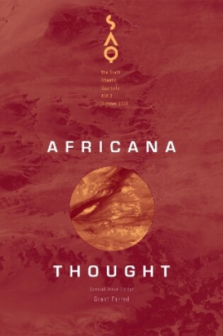 Cover of Africana Thought