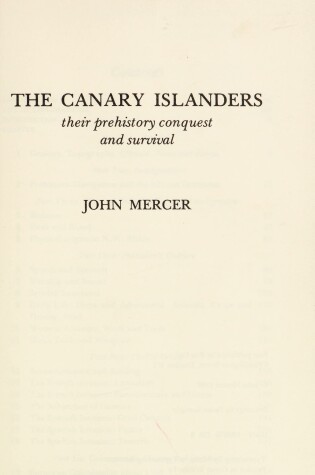 Cover of Canary Islanders