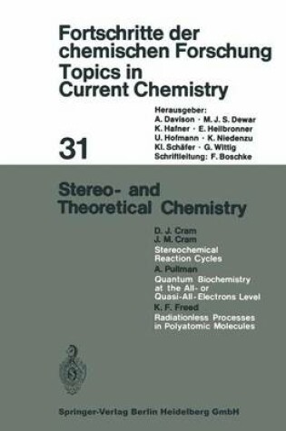 Cover of Stereo- and Theoretical Chemistry