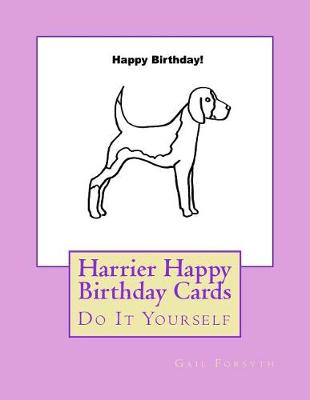 Book cover for Harrier Happy Birthday Cards