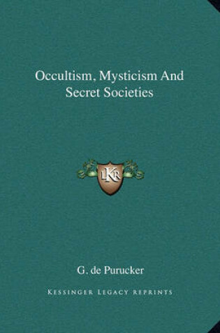 Cover of Occultism, Mysticism and Secret Societies