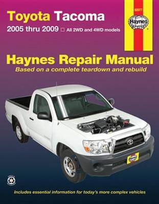 Book cover for Haynes Toyota Tacoma Automotive Repair Manual