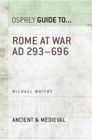 Cover of Rome at War AD 293-696