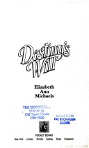 Book cover for Destiny's Will