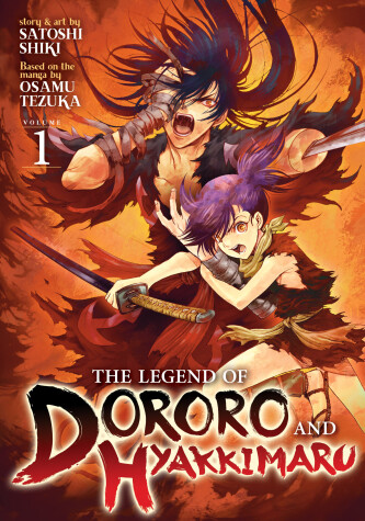 Book cover for The Legend of Dororo and Hyakkimaru Vol. 1