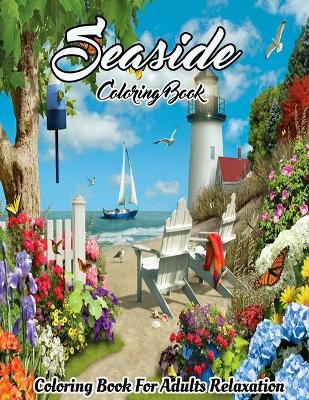 Book cover for Seaside Coloring Book