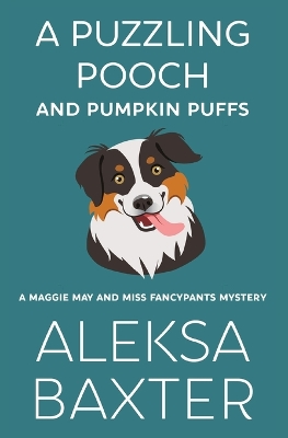 Book cover for A Puzzling Pooch and Pumpkin Puffs