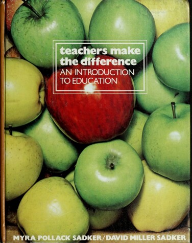 Book cover for Teachers Make the Difference