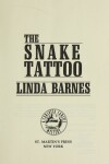 Book cover for The Snake Tattoo