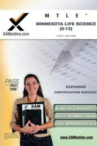 Cover of Mtle Minnesota Life Science (9-12) Teacher Certification Test Prep Study Guide