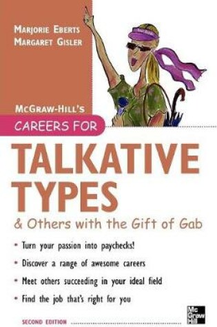 Cover of Careers for Talkative Types & Others With the Gift of Gab, 2nd ed.