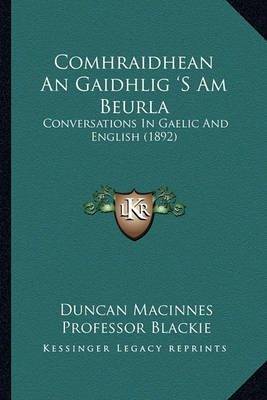 Book cover for Comhraidhean an Gaidhlig 's Am Beurla