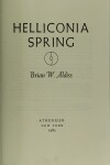 Book cover for Helliconia Spring