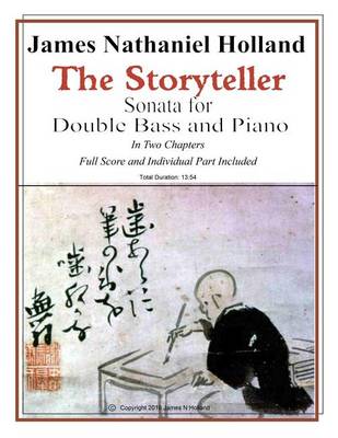 Book cover for The Storyteller Sonata for Double Bass and Piano