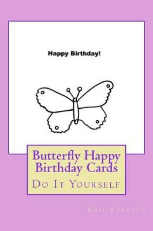 Cover of Butterfly Happy Birthday Cards