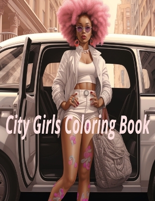 Book cover for City Girls Coloring Book