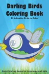 Book cover for Darling Birds Coloring Book