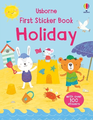 Book cover for First Sticker Book Holiday