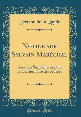 Book cover for Notice Sur Sylvain Marechal