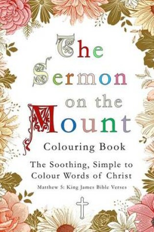 Cover of The Sermon on the Mount Colouring Book