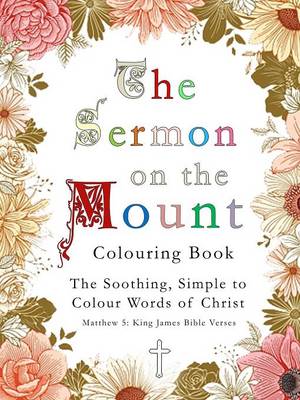 Book cover for The Sermon on the Mount Colouring Book