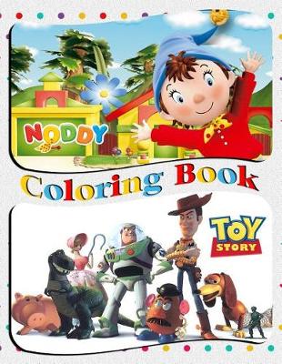 Book cover for Toy Story & Noddy Coloring Book