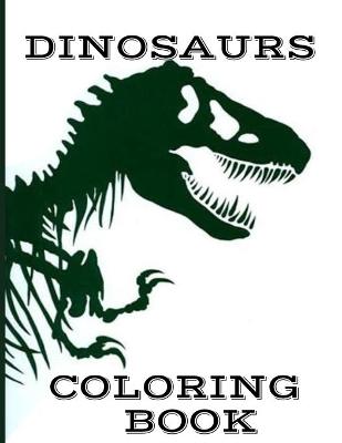 Book cover for Dinosaurs Coloring Book