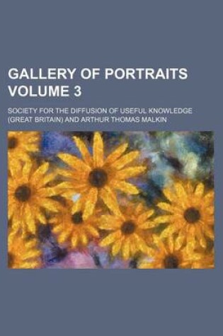 Cover of Gallery of Portraits Volume 3