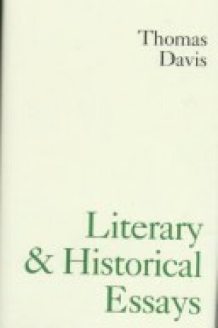 Cover of Literary and Historical Essays